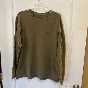 Patagonia Men's Long-Sleeved Fitz Roy Trout Cotton T-Shirt